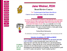 Tablet Screenshot of janewrdh.com